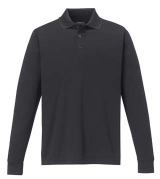 Men's Pinnacle Performance Long Sleeve Pique Polo