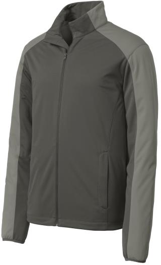 J718 - Active Colorblock Soft Shell Jacket