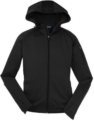 L248 - Ladies' Tech Fleece Full-Zip Hooded Jacket