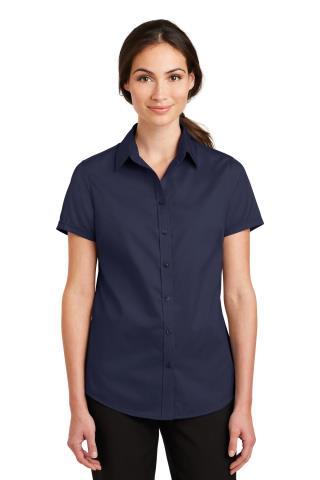 Ladies' Short Sleeve SuperPro Twill Shirt