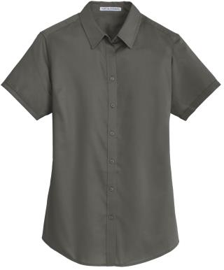 L664 - Ladies' Short Sleeve SuperPro Twill Shirt