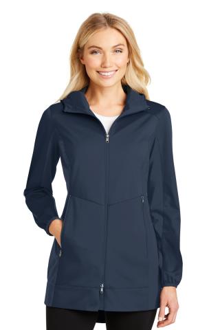 Ladies' Active Hooded Soft Shell Jacket