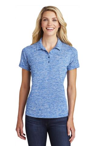 Ladies' Electric Heather Polo