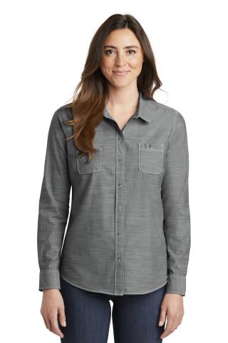 Ladies' Slub Chambray Shirt