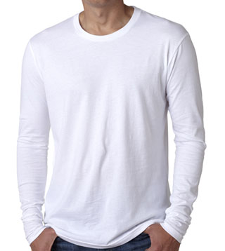 N3601 - Men's Fitted Long-Sleeve Crew