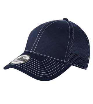 Stretch Mesh Contrast Stitch Cap