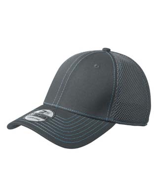 NE1120A - Stretch Mesh Contrast Stitch Cap