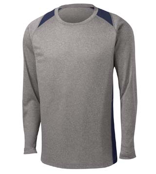 NI2-ST361LS-HT - LS Heather Colorblock Contender Tee