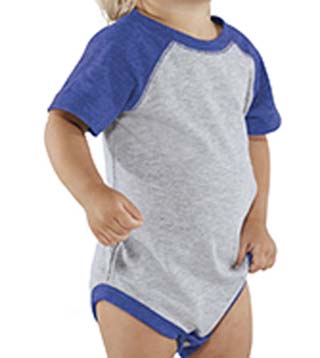 Infant Baseball Fine Jersey Bodysuit