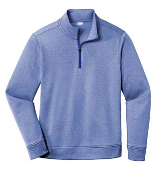 ST263 - Heather Fleece 1/4-Zip Pullover