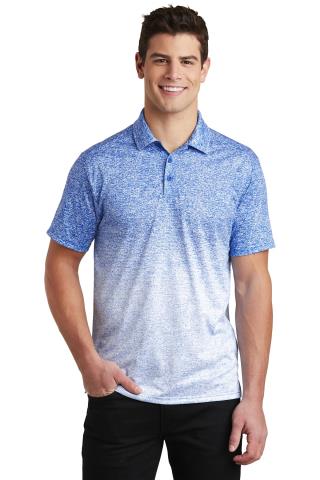 Ombre Heather Polo