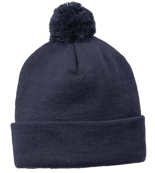 STC37 - Solid Pom Pom Beanie